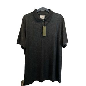 Dark grey big &tall shirt